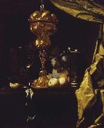 COUWENBERGH, Christiaen van Still Life with a Silver Gilt Cup oil on canvas